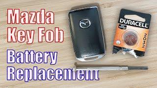 How to replace your 2019+ Mazda Key Battery (easy DIY)