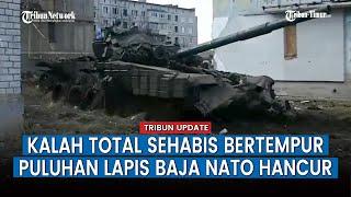 Rusia Menggila! Tank T-72M1 Polandia, Kendaraan Humvee Serta Kendaraan BMC Kirpi Turki Hancur Total