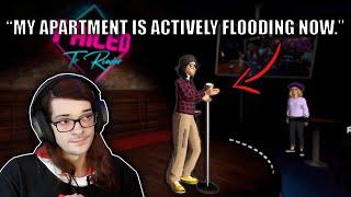 Performing Standup Comedy in VR while My Apartment Actively Floods...