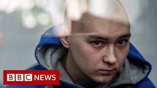 Russian soldier pleads guilty in first war crimes trial of Ukraine conflict - BBC News