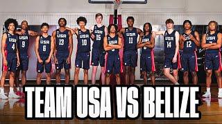 Team USA vs Belize LIVE! - FIBA U18 Americup