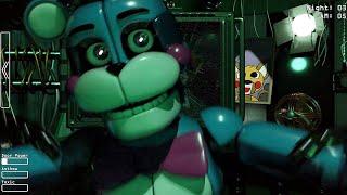 THE ANIMATRONICS ARE KEEPING THE KIDS ALIVE?! | FNAF Radsla Remake Demo