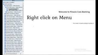 Add Menu to Favorites in Finacle 10