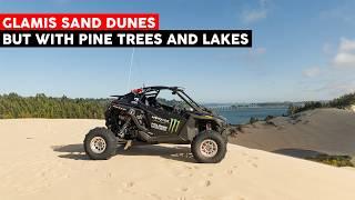 IT'S LIKE GLAMIS WITH PINE TREES & LAKES RIPPING THE SAND DUNES OF COOS BAY, OR | CASEY CURRIE VLOG