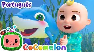 NOVO! Bebê Tubarão | Cocomelon em Português | Desenhos Animados e Músicas Infantis