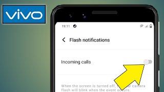 Vivo Call Flash Setting | Vivo Flash | Call Flash Setting | Vivo Flashlight Setting