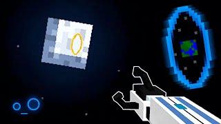 Портал На Луну! Это Конец... - Portal Gun Mod