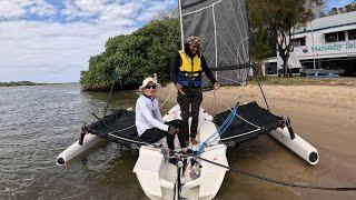 Sailing Adventure on Maroochy River from Chambers Island | Maroochydore, Sunshine Coast, Australia