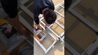 Solar panel installation Lifter #solarinstallation