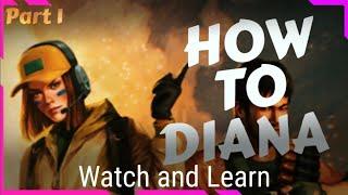 Tips and tricks Diana Tacticool - First Giveaway video  put your ID and win free gold