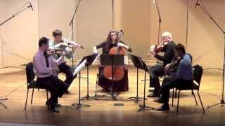 W.A. Mozart - String Quintet in G Minor, K. 516 - I. Allegro (Kontras Quartet)