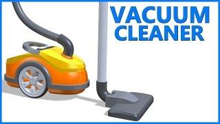 Vacuum Cleaner | Toys Animation | Children Videos | Poems For Kids