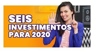 GANHE DINHEIRO EM 2020! TOP 6 investimentos do ano! De Tesouro a Fundos Imobiliários