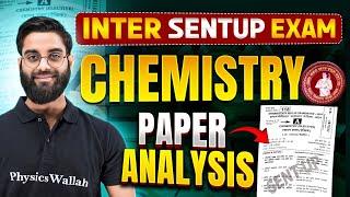 Class 12th sent up Exam Questions Paper answer key 2024 | Chemistry Sentup Exam question solution