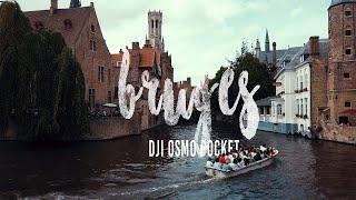 DJI Osmo Pocket Cinematic Footage 4K 60fps | Bruges | Belgien