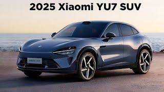 All New 2025 Xiaomi YU7 SUV Leaked! First look and details!