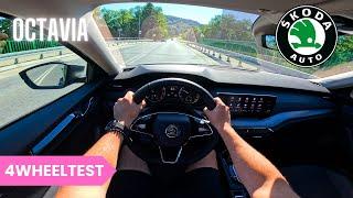 2024 Skoda Octavia COMBI [1.5 150HP 110kW] POV TEST DRIVE BY 4WHEELTEST