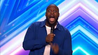 Britain's Got Talent 2022 Hilarious Comedian Axel Blake Audition Full Show w/ Comments S15E02