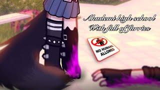 Akademi high school with full of furries | Yandere Simulator AU | Gacha life 2 GCMM