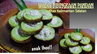 Resep Sederhana Membuat Kue Bingka Pandan Mini atau Wadai Bibingkaan