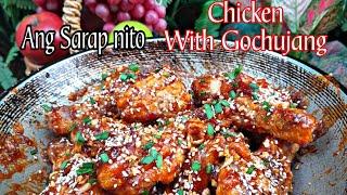 korean fried Chicken with Gochujang