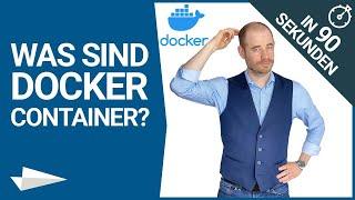 Was sind Docker Container - in 90 Sekunden / Containervirtualisierung, Docker Hub