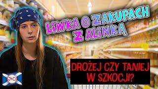 LIWKA o ZAKUPACH z ALINKĄ  DROŻEJ czy TANIEJ w SZKOCJI?