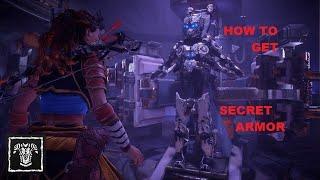 How to get SECRET ARMOR (shield-weaver) in HORIZON ZERO DAWN