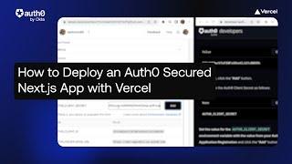 How to Deploy an Auth0 Secured Next.js App with Vercel