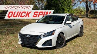 2025 Nissan Altima | MotorWeek Quick Spin