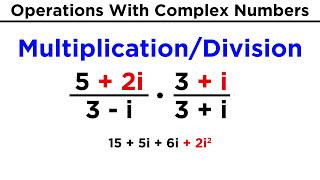 Complex Numbers: Operations, Complex Conjugates, and the Linear Factorization Theorem