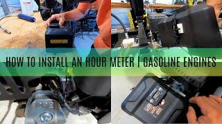 How to Install an Hour Meter | Gasoline Engines