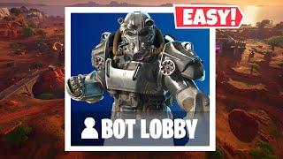 *NEW* How to Get into FULL BOT LOBBIES In Fortnite Chapter 5! PS5/MOBILE/XBOX/PC Bots Lobby Glitch
