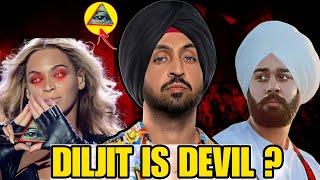 DILJIT DOSANJH BELONGS TO SECRET SOCIETY…ILLUM** ?  [EXPLAINED]