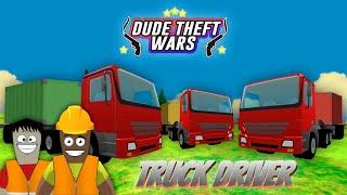 jack becomes a truck driver  in dude theft wars