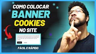 [Cookies] O que é e como Colocar o AVISO DE COOKIES no seu SITE | Tutorial Completo e Passo a Passo