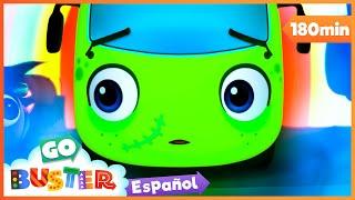 Buster salva a un gato  1 HORA de Go Buster en Español  Dibujos para niños