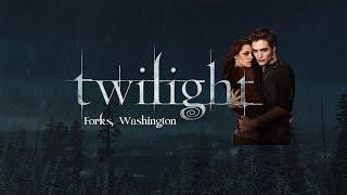 Twilight- Forks, Washington inspired Ambience with Rain and Thunder ️