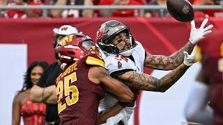 Every Mike Evans catch from 2-TD game vs. Commanders | Week 1