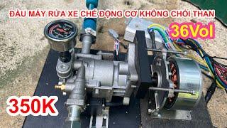 Đầu máy rửa xe USA  chế động cơ không chổi than siêu mạnh cho anh em rửa xe và vệ sinh máy lạnh