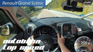 Renault Grand Scénic (2018) - Autobahn Top Speed / Acceleration / Test Drive POV