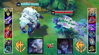 VOLIBEAR vs SYLAS FULL BUILD FIGHTS & Best Moments!