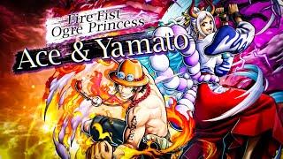 6⭐️ Boost 2 EX Ace & Yamato(Monsters!) Gameplay | One Piece Bounty Rush