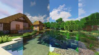 [4K] Top Minecraft Shaders | 11 Shaders Comparison in 2023 | BSL, Seus, KUDA and more!