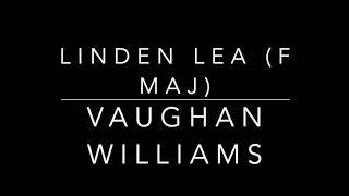 Linden Lea - Vaughan Williams piano accompaniment