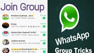 how to add whatsapp group,join unlimited whatsapp group,join multiple whatsapp groups