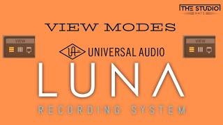 Universal Audio LUNA - View Mode