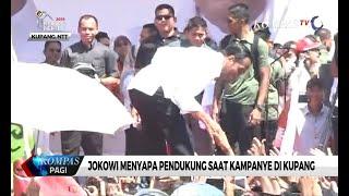 Kepada Pendukung, Jokowi Sebut Kunjungan ke NTT Terbanyak Dibanding Daerah Lain