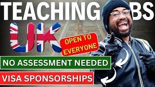 How To Get Teaching Jobs with VISA SPONSORSHIPS in the UK! | Move Abroad as A Teacher