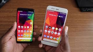 Xiaomi Mi A1 VS Google Pixel 3 | Android Pie